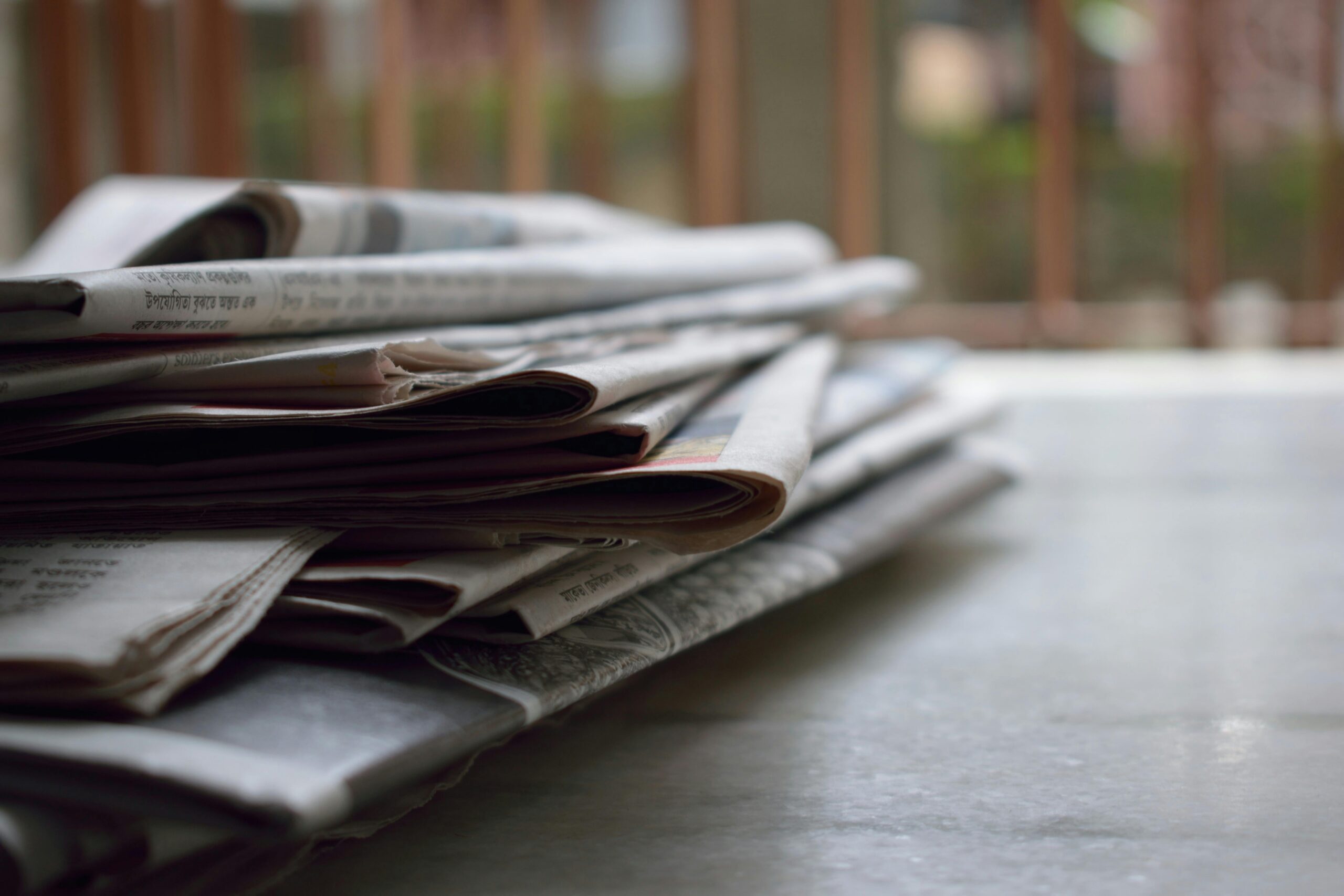 des journaux d'actualités